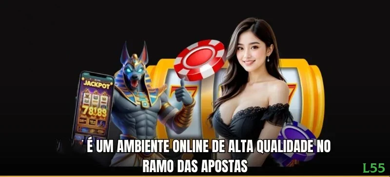 Imagem promocional das apostas esportivas da l55