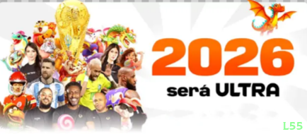 Imagem promocional dos jogos de lottery da l55